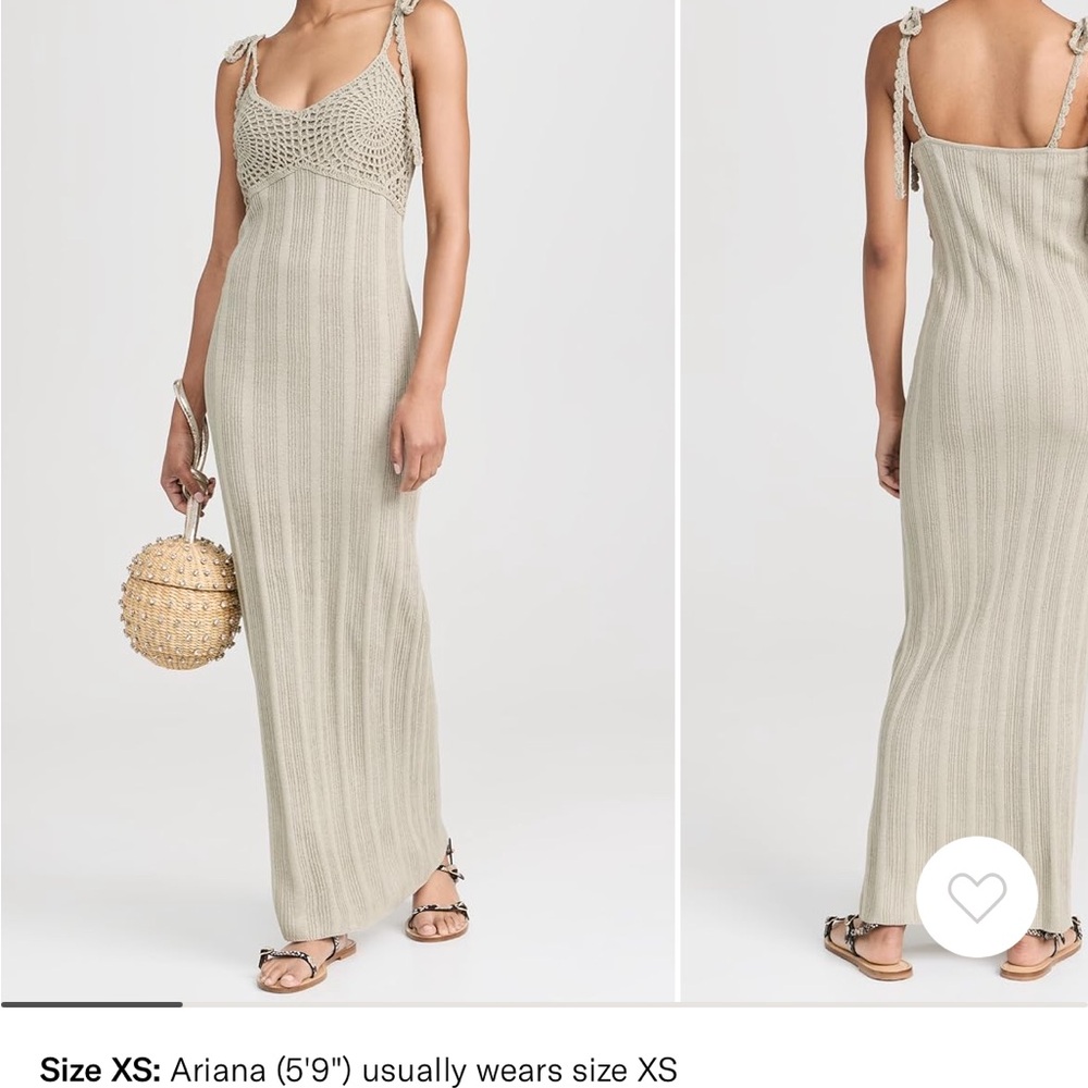 Line & Dot Cara dress in sage